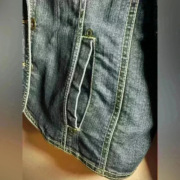 VTG Gitano Women’s 90’s Jean Jacket Blazer. 
Size: XL. Double pockets - Picture 3 of 16